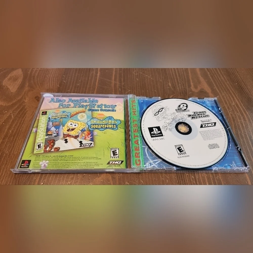 Rocket Power: Team Rocket Rescue (Sony PlayStation 1, 2001) PS1 W/ Manual Tested
